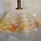 Vintage Sijaj Hrastnik Glass Pendant Lamp Mid Century Modern Lighting