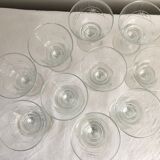 Verres à eau 1930