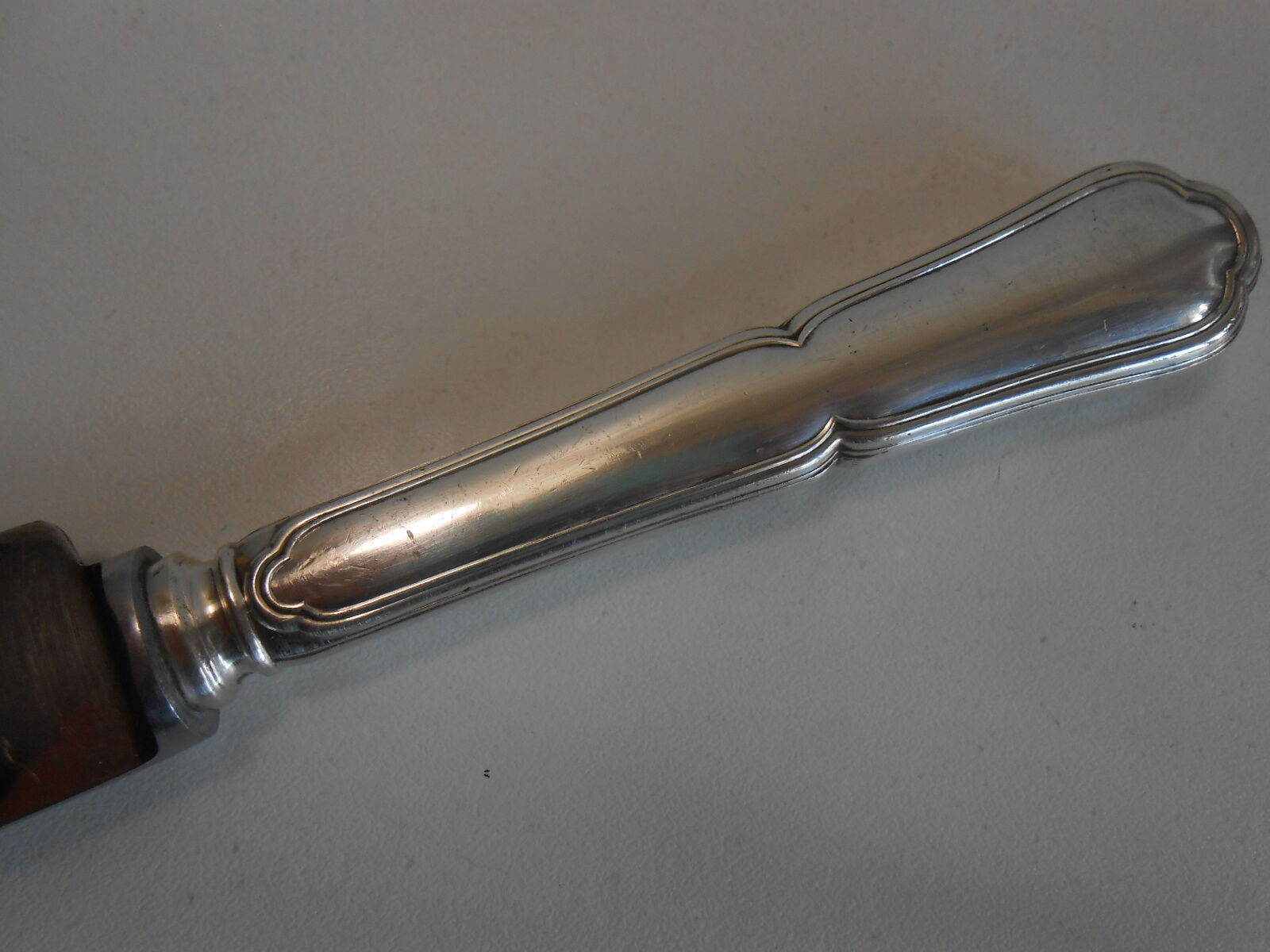 Couteau à gigot argent fourré