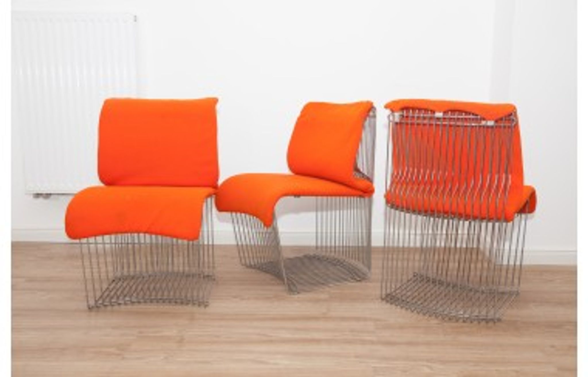 Lot of 3 lounge chairs "Pantonova" by Verner Panton for Fritz Hansen, 1971