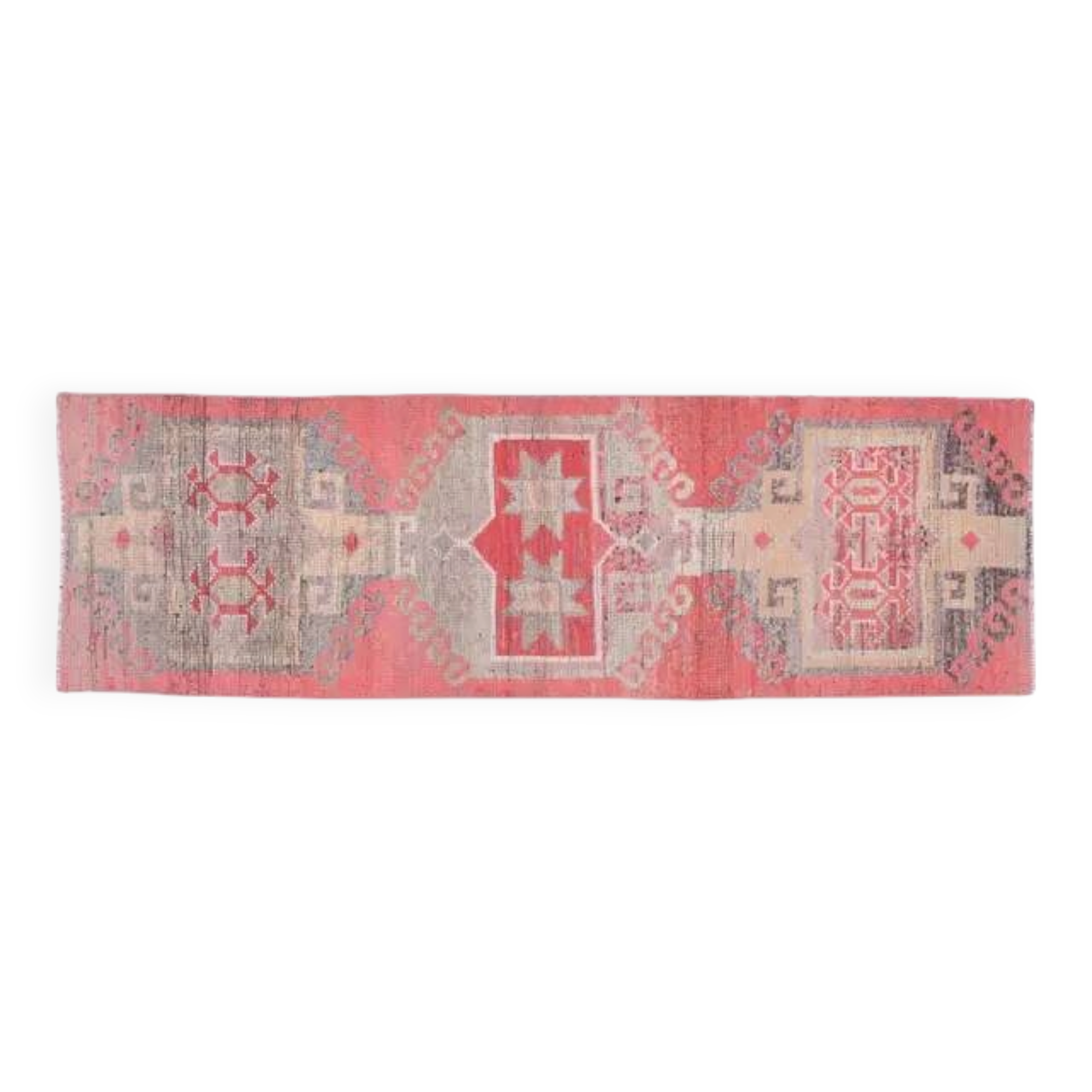 Turkish Vintage Handmade Runner, Kitchen, Stair Runner 88x282