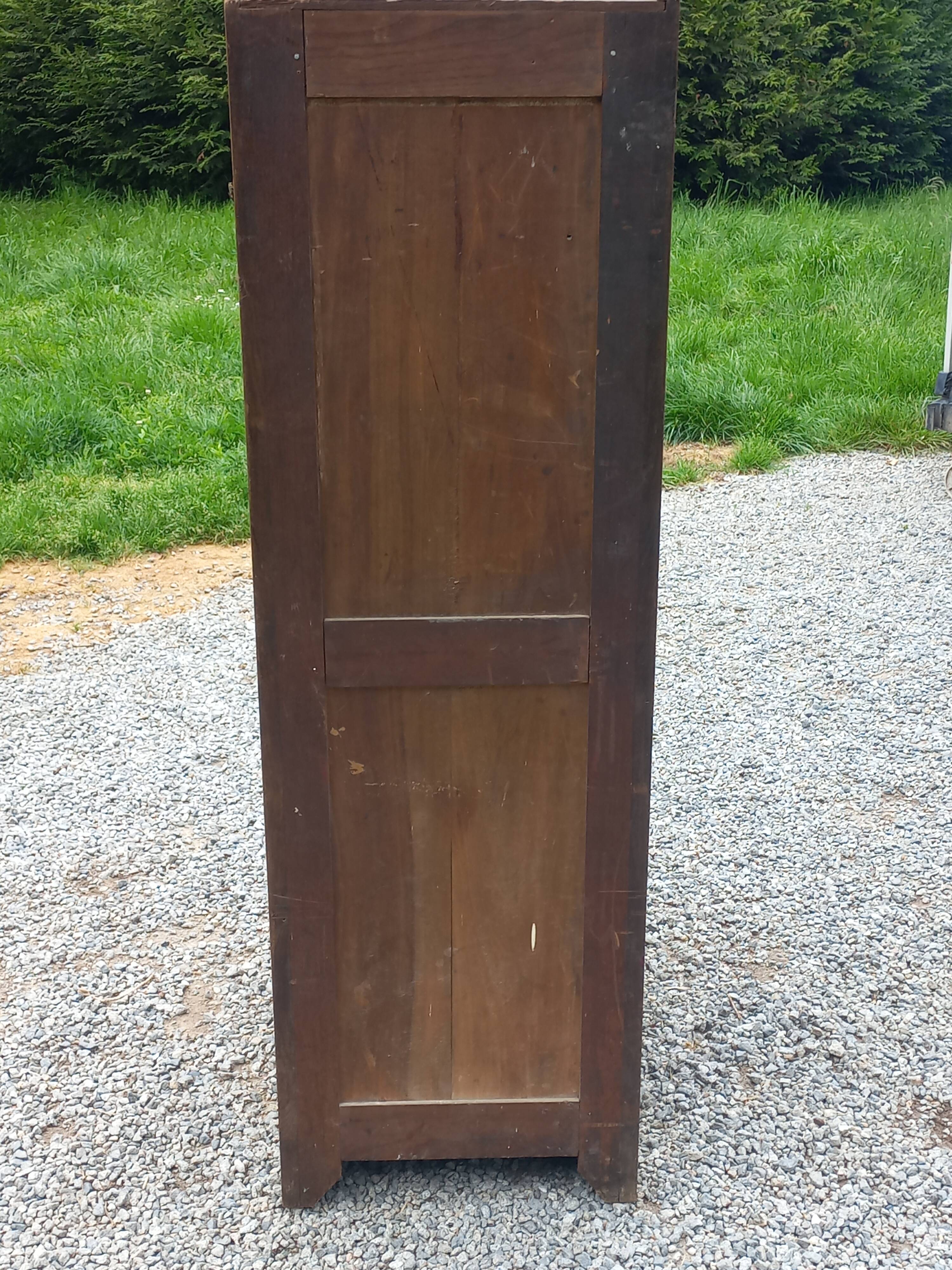 Oak craft cabinet with 5 drawers from the 1930s/1950s
