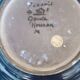 Gouda Holland decorative dish.