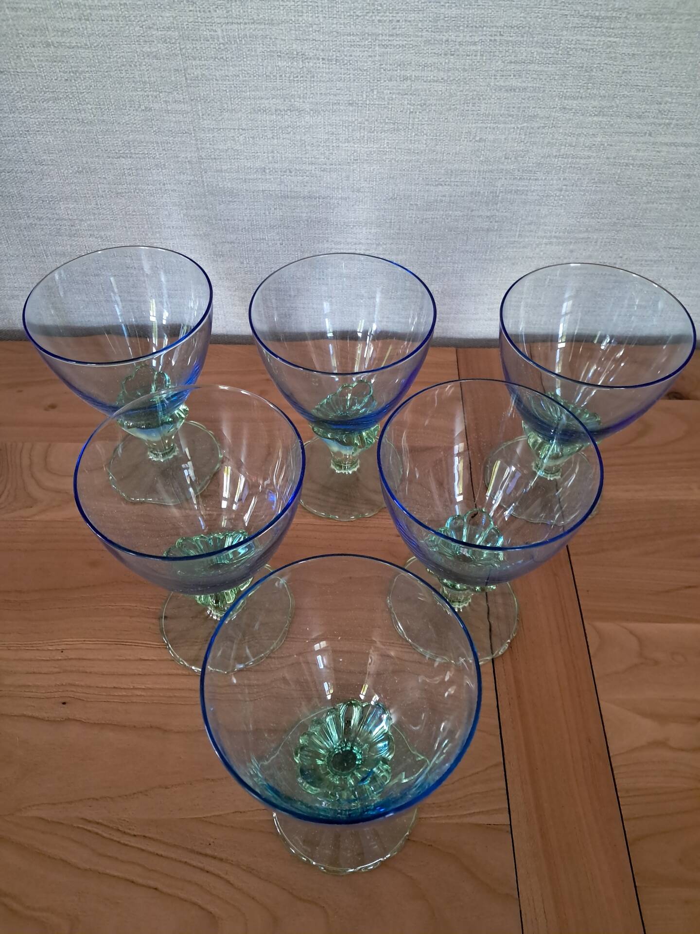 6 glasses or dessert bowls Bormioli Rocco Bahia with original box