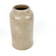 - Large vase in brown speckled sandstone signed "Bourdon Frères Paris"