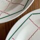5 soup plates in Grasse earthenware, HBCM (Hippolyte Boulenger, Creil Montereau)