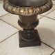 Medici vase 30 cm in cast iron 19th century  
Golden patina