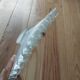 Vintage opaline lampshade (flat scalloped shape)