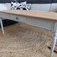 Table ancienne en bois massif restaurée