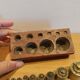 Brass weight box