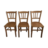 Lot de 3 chaises bistrot