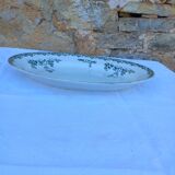 Plat ovale  Saint Amand et Hamage "modern style"