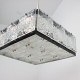 Rare Art Glass Chandelier  Kamenicky Senov, 1970's