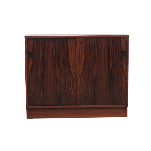 Rosewood commode, Danish design, 1960s, manufactured by Hjørnebo