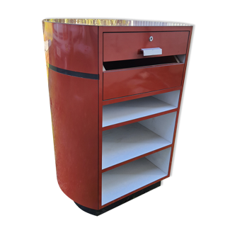 Cash desk, furniture trade, vintage