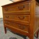 Commode de style directoire bois et laiton