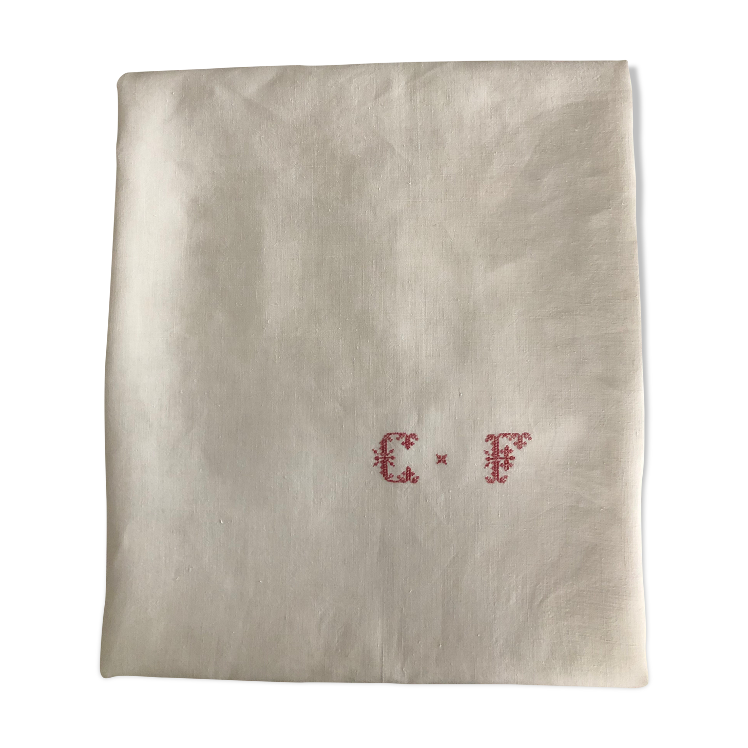 Winegrower's tablecloth, monogram and bedding