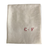 Winegrower's tablecloth, monogram and bedding