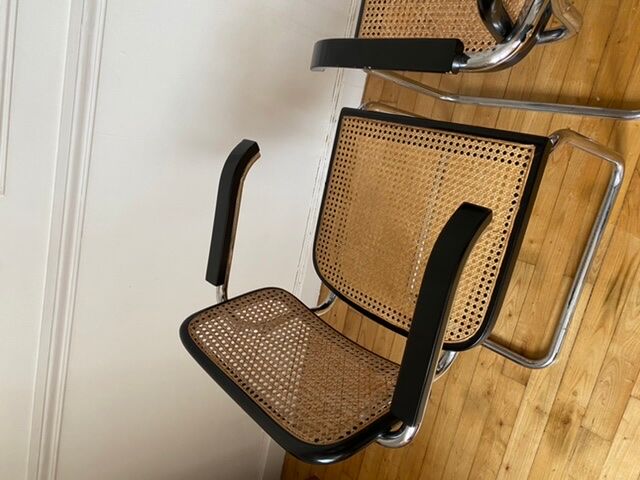 Paire de fauteuils B64 par Marcel Breuer