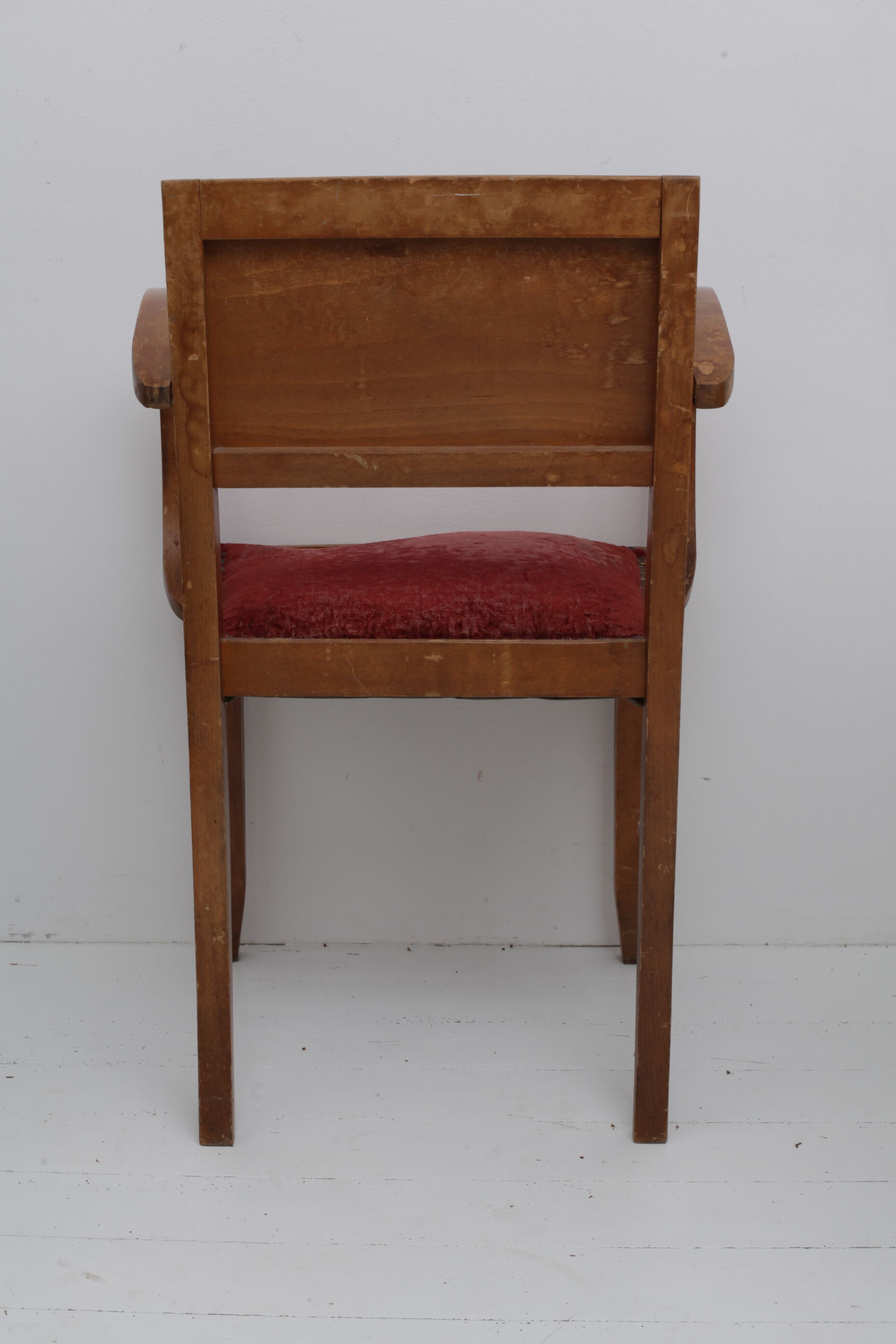 Fauteuil bridge rouge