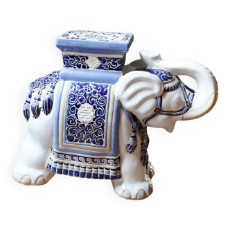 Ceramic elephant plant holder