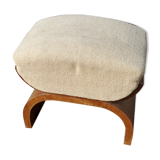 Art deco walnut stool 1930