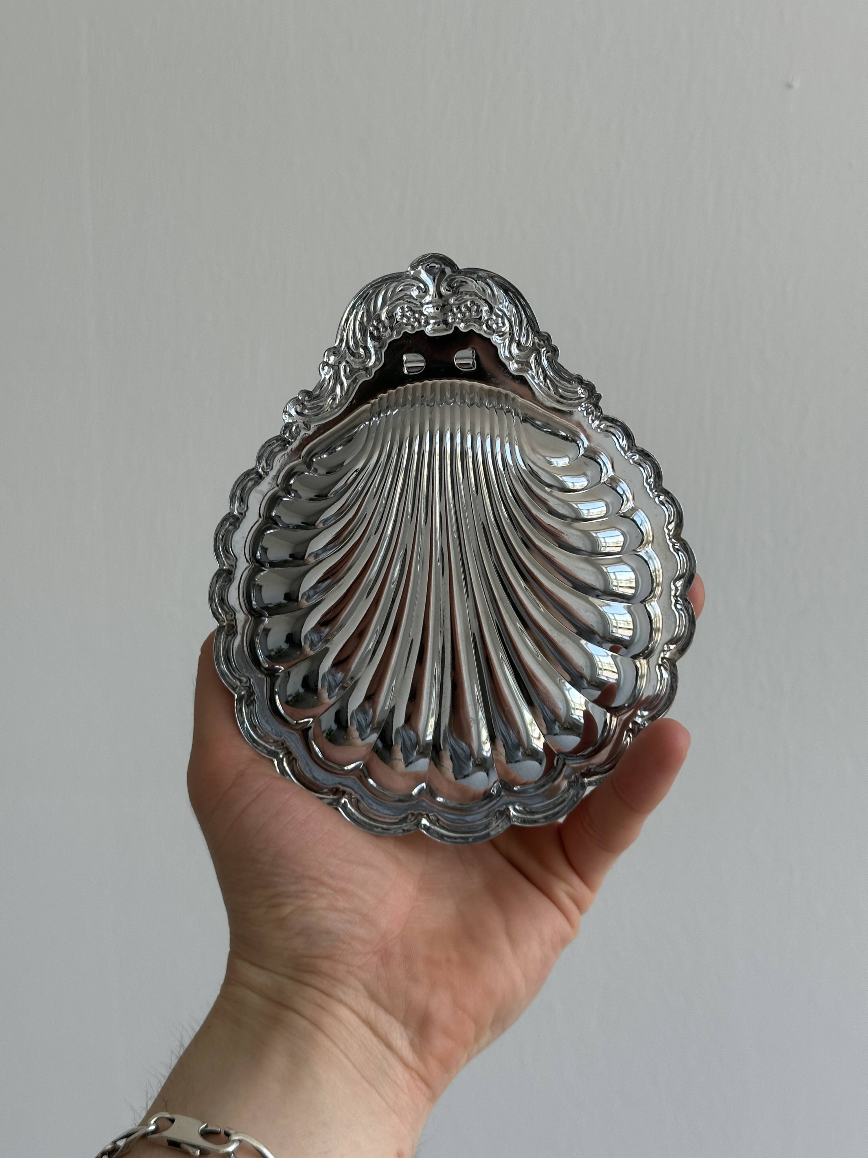 Shiny stainless steel shell bowl