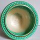 Ceramic pot cover in Art-Deco slurry