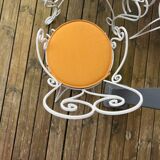 Wrought iron garden furniture