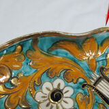 Italian dish depicting Alexander the Great