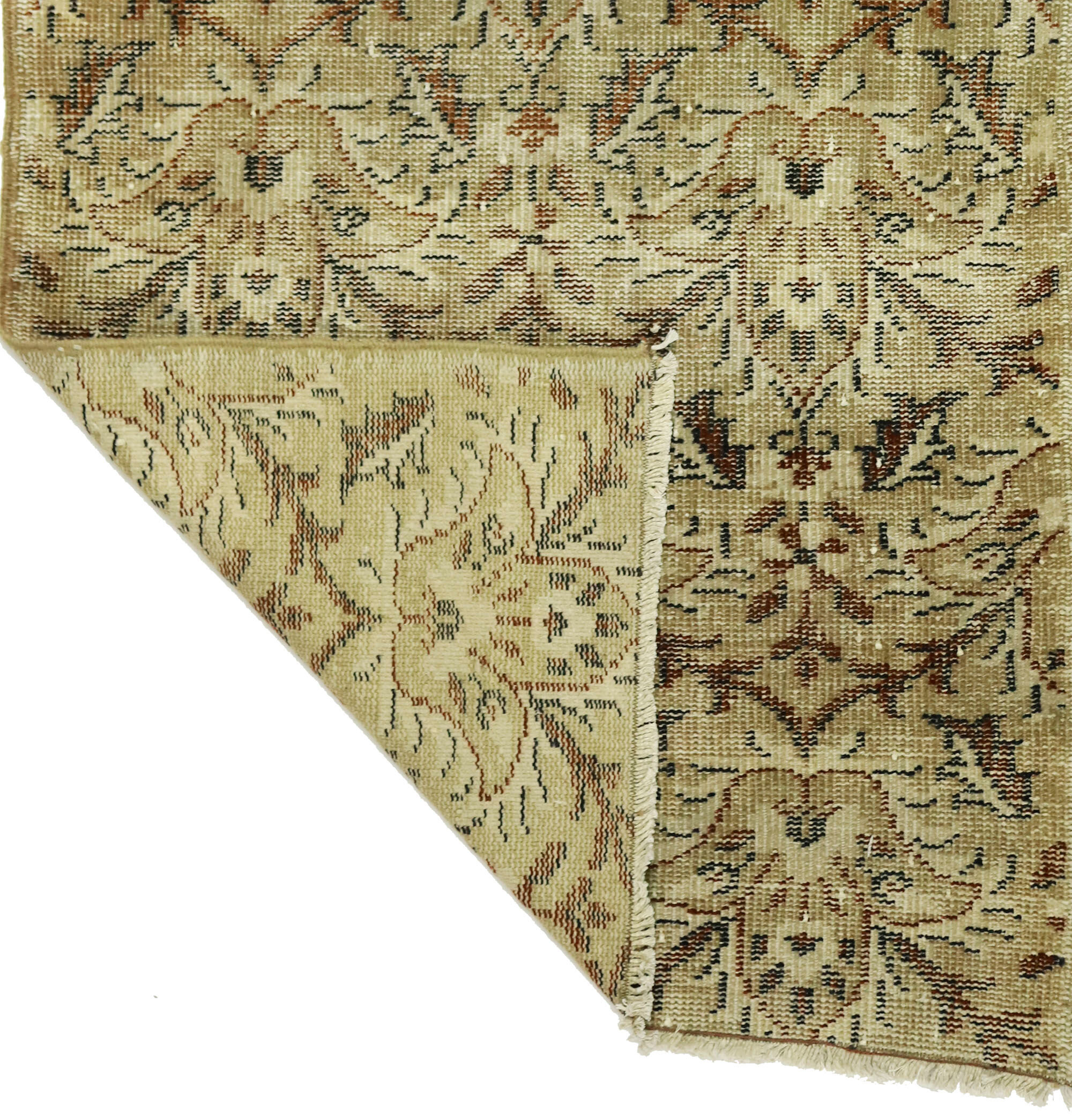 Anatolian handmade vintage rug 158 cm x 90 cm