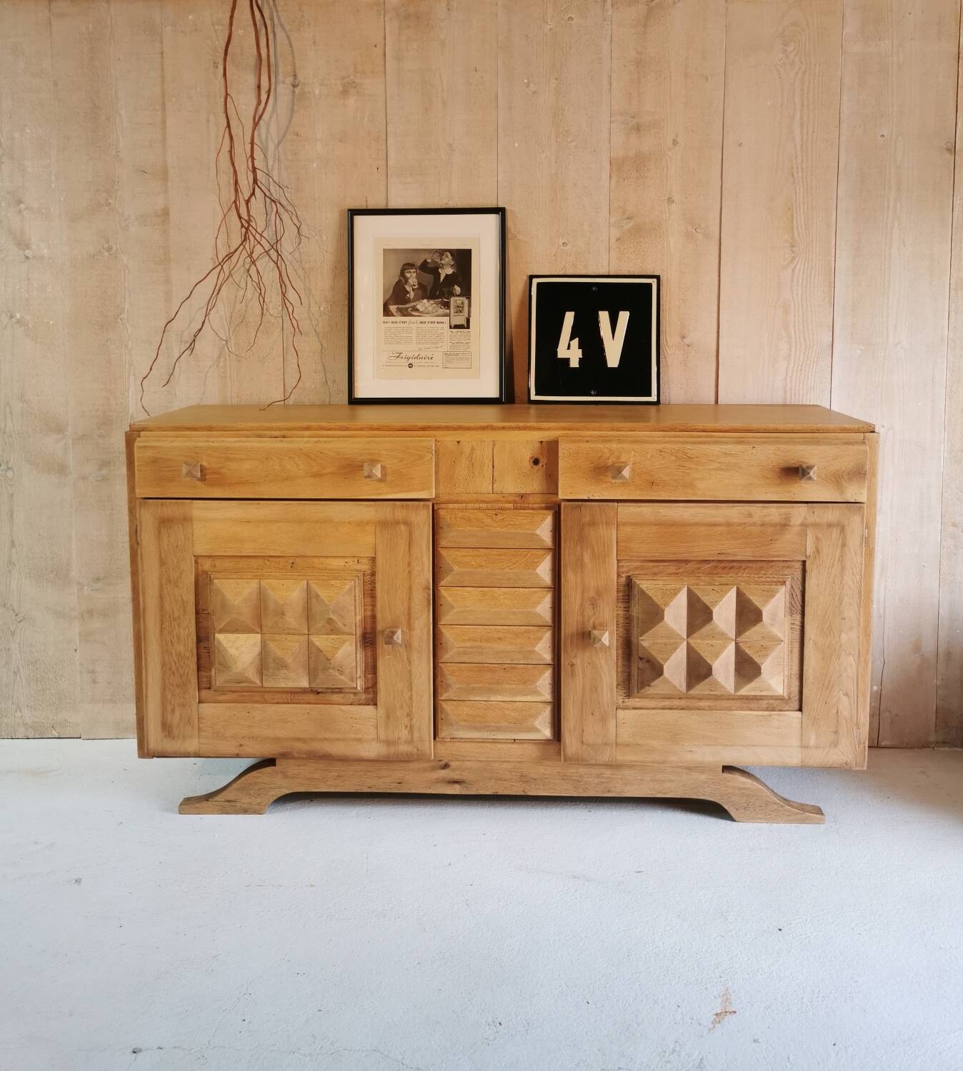 Oak sideboard