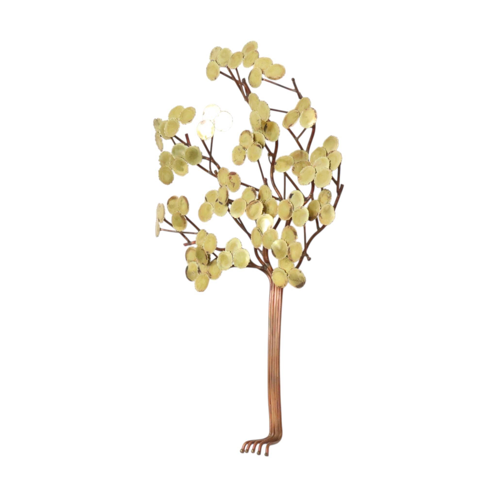 Vintage Tree Art Object by Daniel D’Haeseleer – Wall Decoration (59 cm)