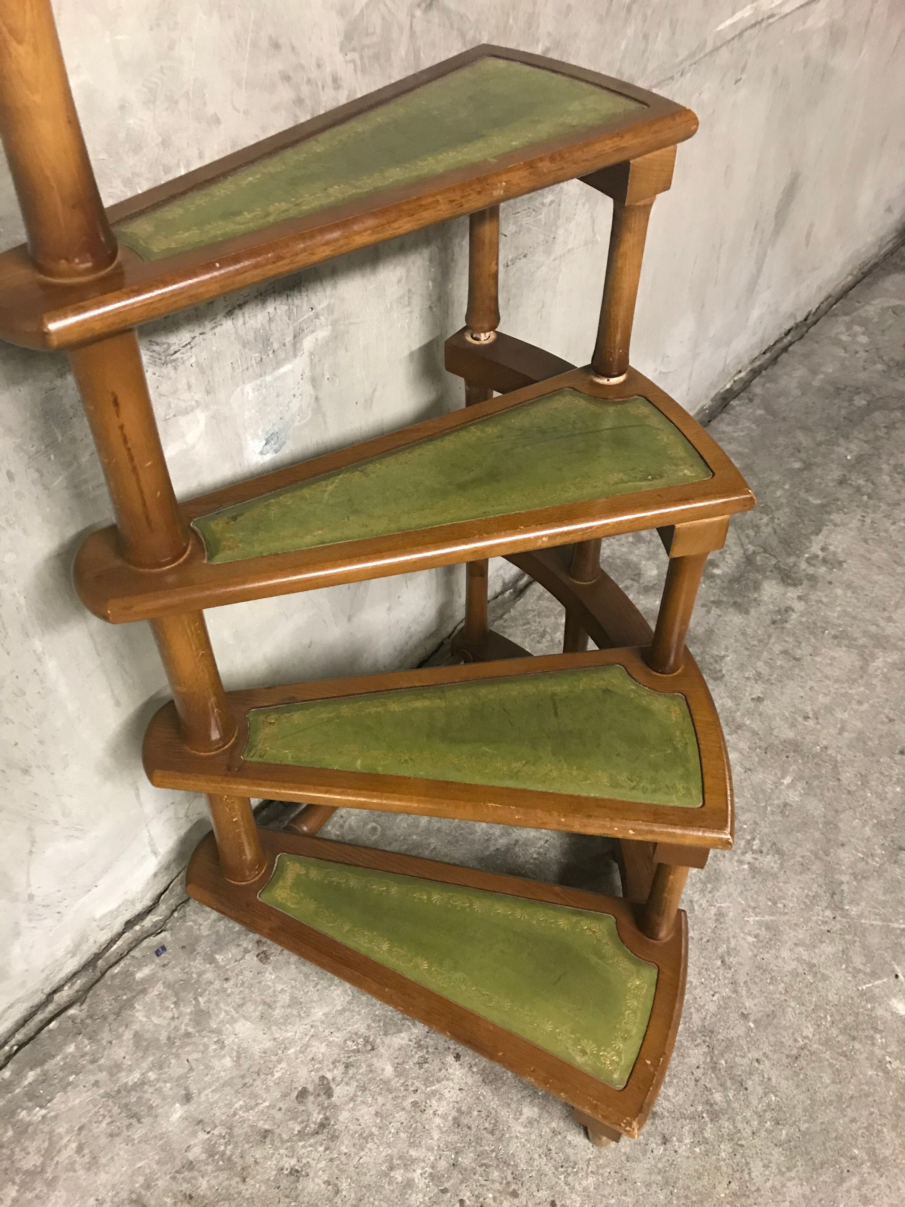 English library stairs