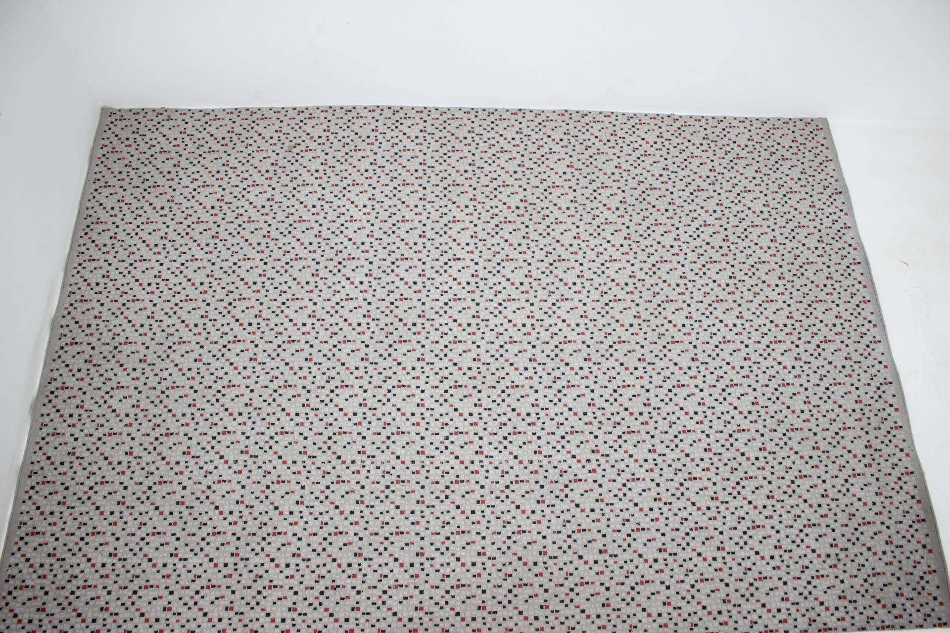 Mid Century Carpet/Rug, Czechoslovakia, 1970s