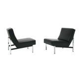 Paire de chauffeuses bar parallèle modèle 51 par Florence Knoll pour Knoll International 1960