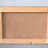 Eskil Skans, Swedish Composition, 1960, Oil on Panel, Framed