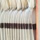 Silver cutlery set, Alfenide, ribbon decoration