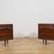 Mid-Century Bedside Tables from White & Newton, United Kingdom, 1960s, Set of 2