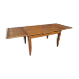 Scandinavian solid oak table from the 1960s-70s.