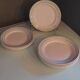Set d'assiettes plates et dessert 60's