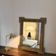 Large golden Napoleon mirror