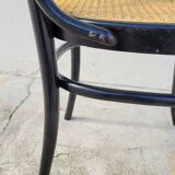 Thonet bistro chair n°17 canework and bentwood - 1900s