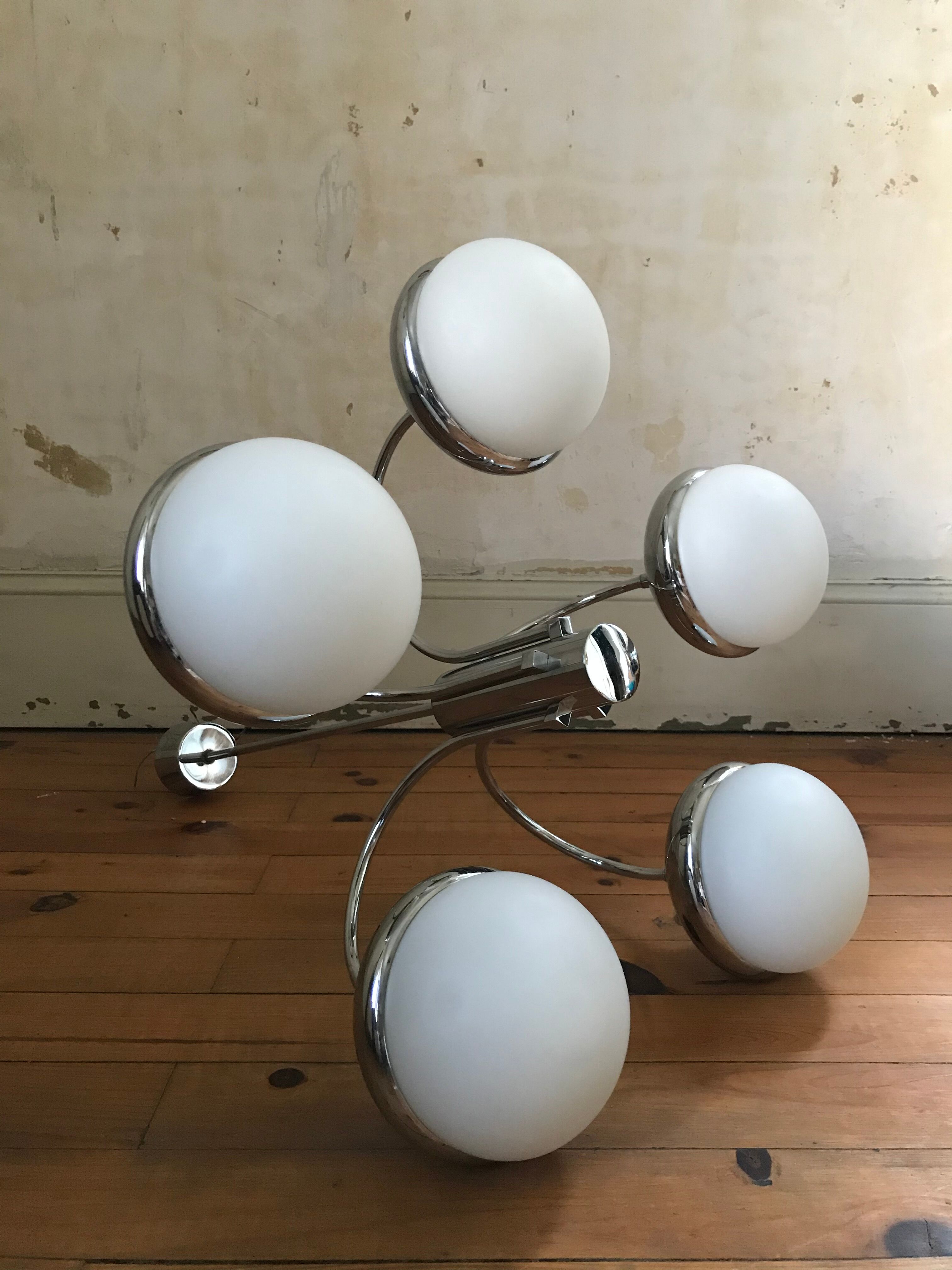 Sputnik Chandelier, Cluster, Acorns