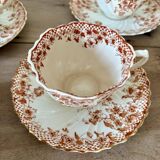Royal Albert Fine Bone China Tea or Coffee Cups and Milk Jug Set of 9