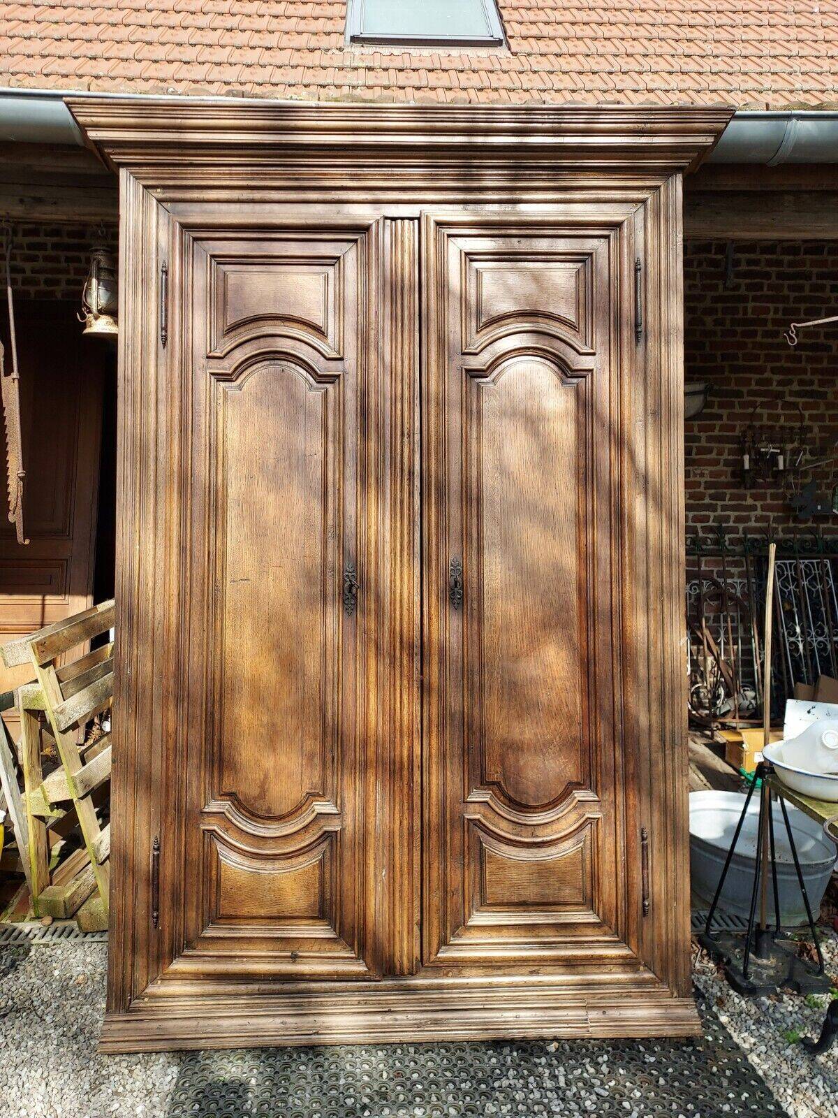 Oak cupboard front