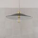 Suspension enamel iron plate old black