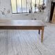 Table de ferme en chêne XL 1950 235cm
