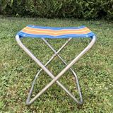 Colorful folding camping stool 70s