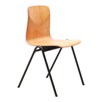 Vintage chair Galvanitas S25 beech - brown